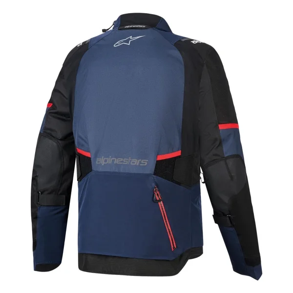 Alpinestars Andes V4 Drystar Erkek Siyah-Mavi 4 Mevsim Motosiklet Montu - Görsel 6