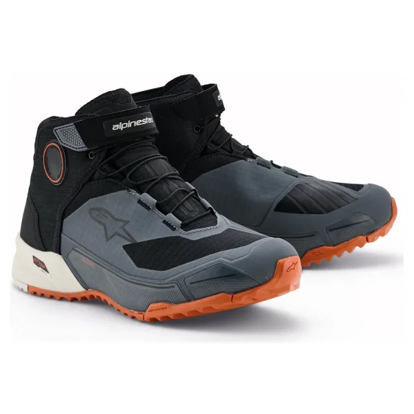 Alpinestars Cr-X Drystar Gri-Siyah Erkek Motosiklet Ayakkabısı - Görsel 6