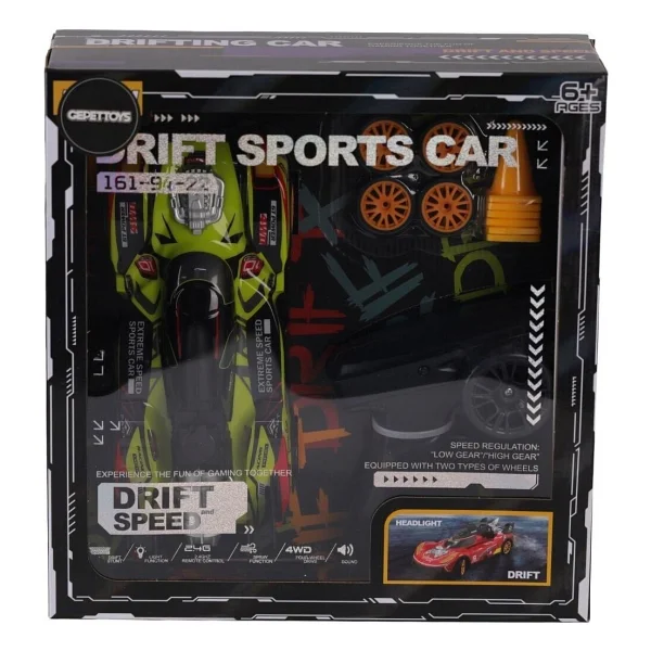 Gepettoys 38046 2 4g Kontrol Duman Atan Yüksek Hızlı Yedek Drift Tekerli Araçlar - Görsel 3