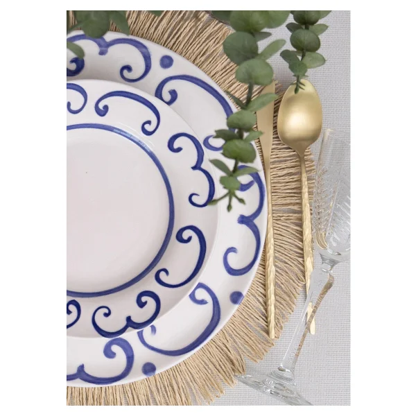 The Mia Palma 20 Cm 6'lı Yemek Tabağı - Görsel 3