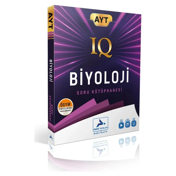 Paraf Yayınları Ayt Iq Biyoloji Soru Kütüphanesi - Görsel 3