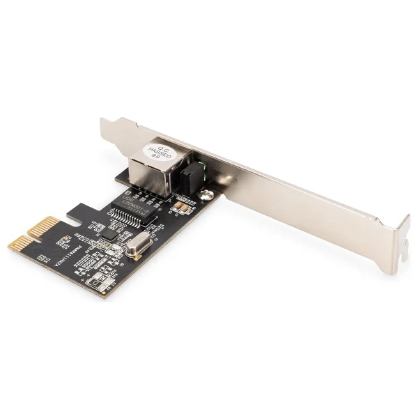 Dıgıtus Gigabit Ethernet Ağ Kartı - 1 Rj45 Port - Pcı Express - Realtek Rtl8111h - Düşük Profil Yuvası Kapağı Dahil - 10/100/1000 Mbps - Görsel 6