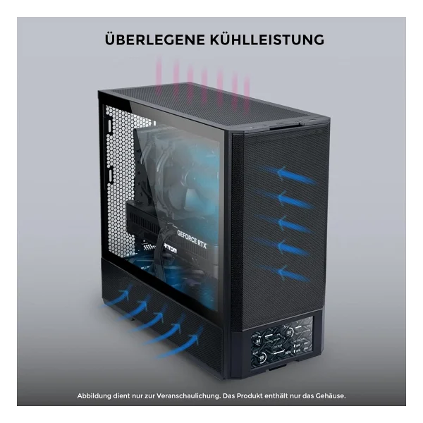 Lian Li Lancool 207 Digital Fanlı Atx Oyuncu Kasası - Görsel 5
