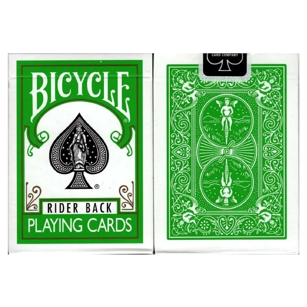 Bicycle Standard Endeks Yeşil Oyun Kartları - Görsel 3
