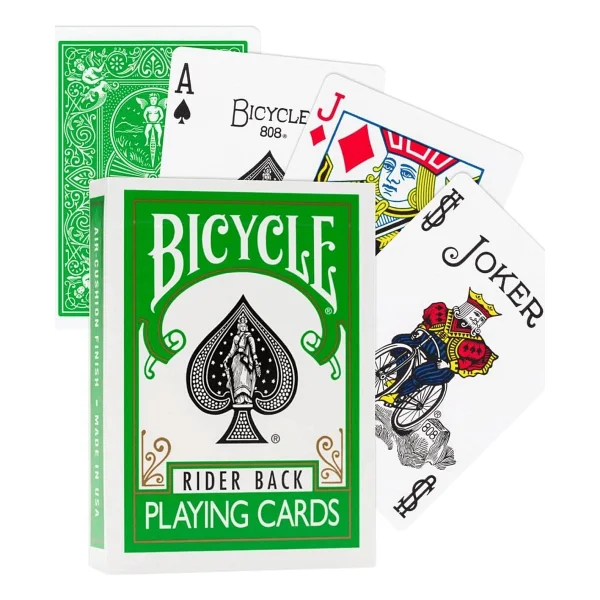 Bicycle Standard Endeks Yeşil Oyun Kartları - Görsel 5