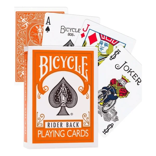 Bicycle Standard Endeks Turuncu İskambil Kağıdı - Görsel 5