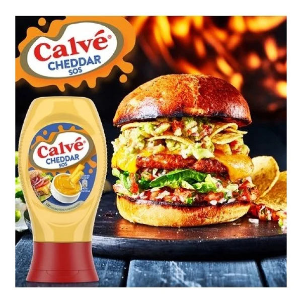 Calve Cheddar Sos 240 Gr - Görsel 3