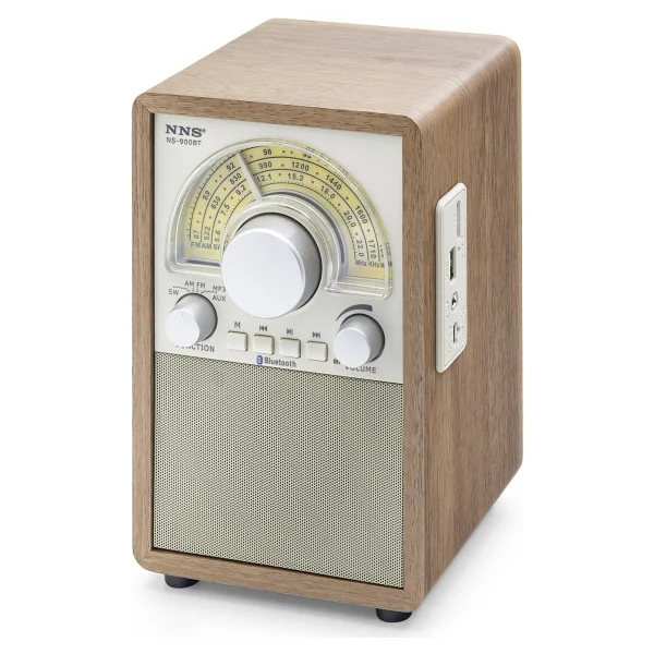 Nns Ns900bt Bluetooth Nostaljik Radyo - Görsel 2