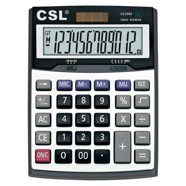 Csl Cs-2592 12 Haneli Hesap Makinesi - Görsel 4