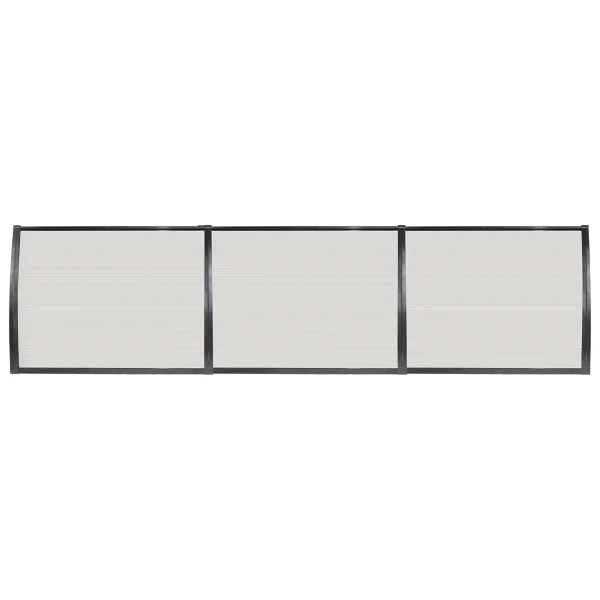 Crocus Kapı Pencere Üstü Pratik Sundurma 80x360 - Şeffaf - Görsel 5