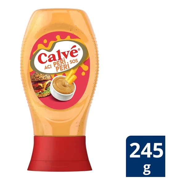 Calve Acı Peri Peri Sos 245 Gr - Görsel 6