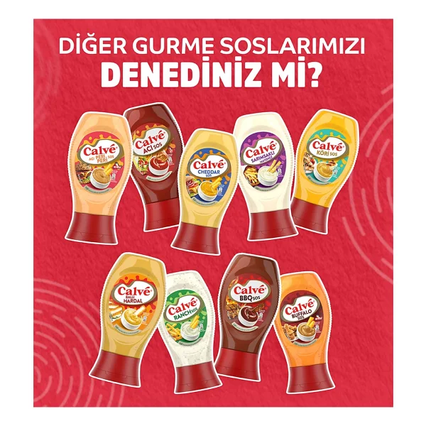 Calve Acı Peri Peri Sos 245 Gr - Görsel 3
