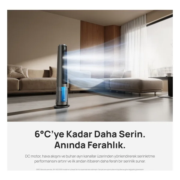 Dreo Turbocool 765s Uzaktan Kumandalı Hava Soğutucu - Görsel 3