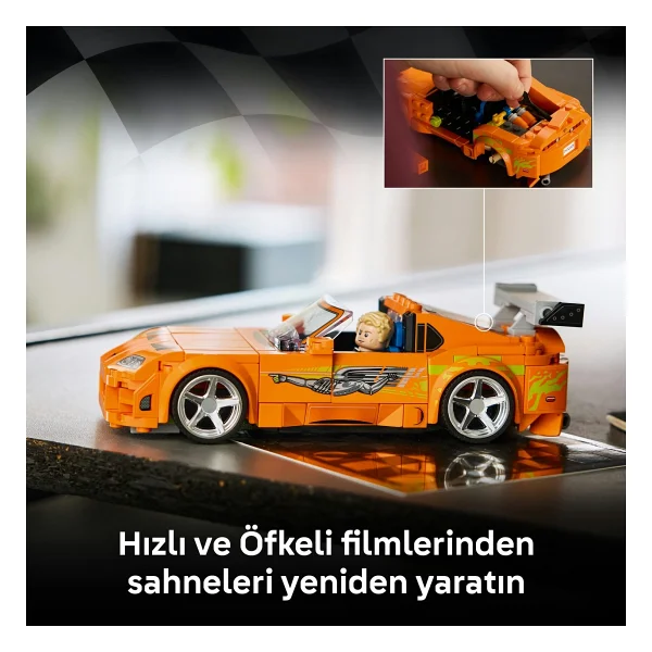 Lego 77260 Speed Champions Hızlı Ve Öfkeli Toyota Supra Mk4 - Görsel 6