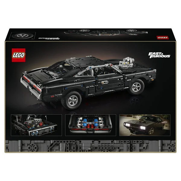 Lego 42231 Technic Fast And Furious Dodge Charger R/T Car - Görsel 4