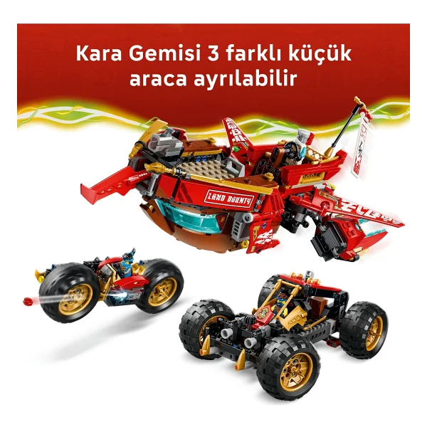 Lego 71869 Ninjago Kara Gemisi - Görsel 9