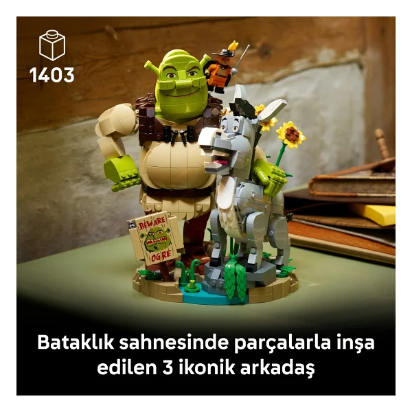 Lego 72423 Shrek Eşek Ve Çizmeli Kedi - Görsel 5