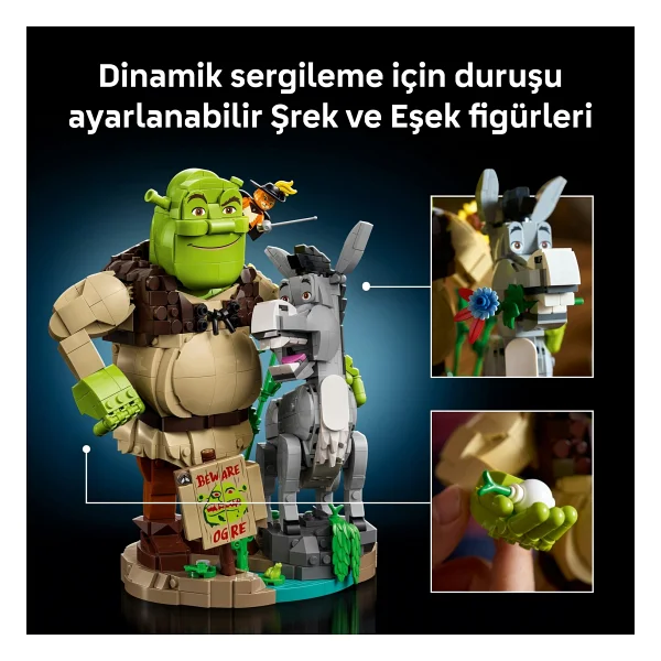 Lego 72423 Shrek Eşek Ve Çizmeli Kedi - Görsel 7