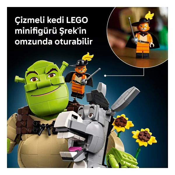 Lego 72423 Shrek Eşek Ve Çizmeli Kedi - Görsel 8
