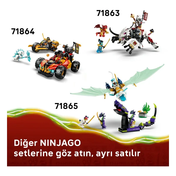 Lego 71862 Ninjago Lloyd'un Ejderha Robotu Savaş Paketi - Görsel 10