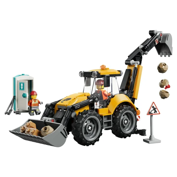 Lego 60480 City Sarı Kazıcı Yükleyici - Görsel 2