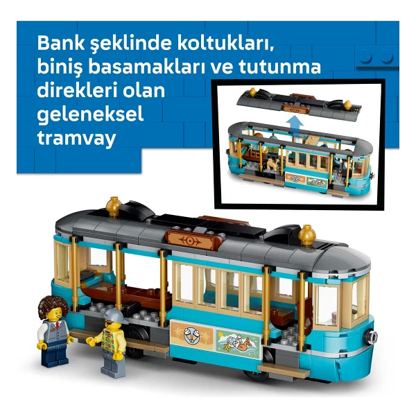 Lego 60506 City Klasik Plaj Tramvayı - Görsel 6