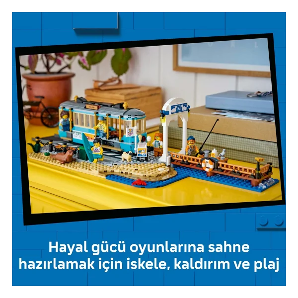 Lego 60506 City Klasik Plaj Tramvayı - Görsel 7