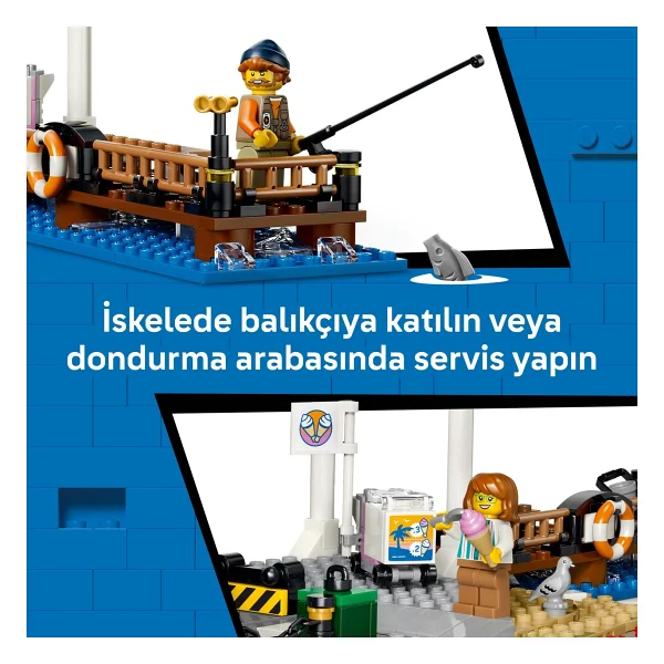 Lego 60506 City Klasik Plaj Tramvayı - Görsel 8