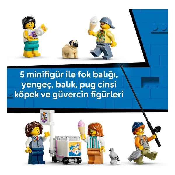 Lego 60506 City Klasik Plaj Tramvayı - Görsel 9