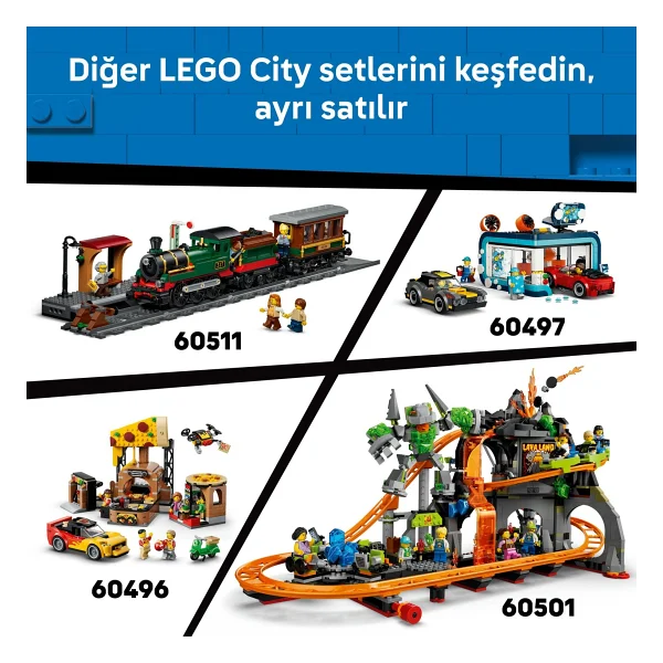 Lego 60506 City Klasik Plaj Tramvayı - Görsel 10