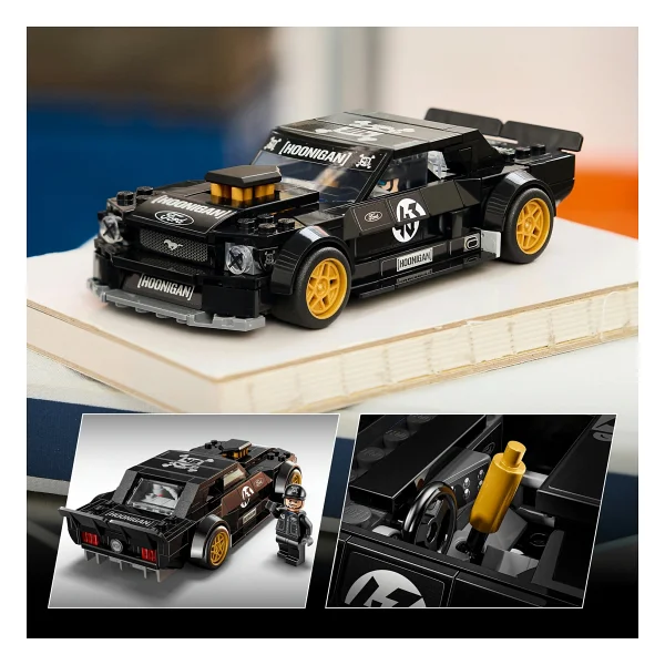 Lego 77262 Speed Champions Ken Block'un '65 Ford Mustang Hoonicorn V1'i - Görsel 8