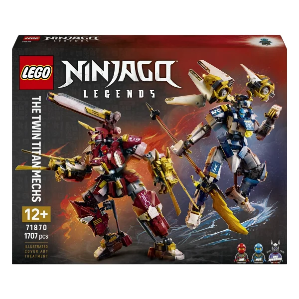 Lego 71870 Ninjago İkiz Titan Robotları - Görsel 3