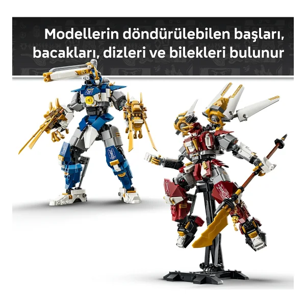 Lego 71870 Ninjago İkiz Titan Robotları - Görsel 6