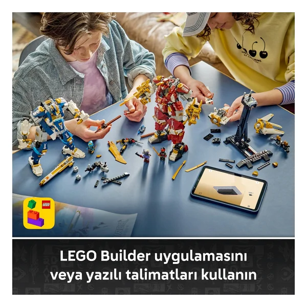 Lego 71870 Ninjago İkiz Titan Robotları - Görsel 9