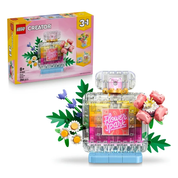 Lego 31383 Creator 3'ü 1 Arada Çiçekli Dekoratif Parfüm Şişesi - Görsel 10