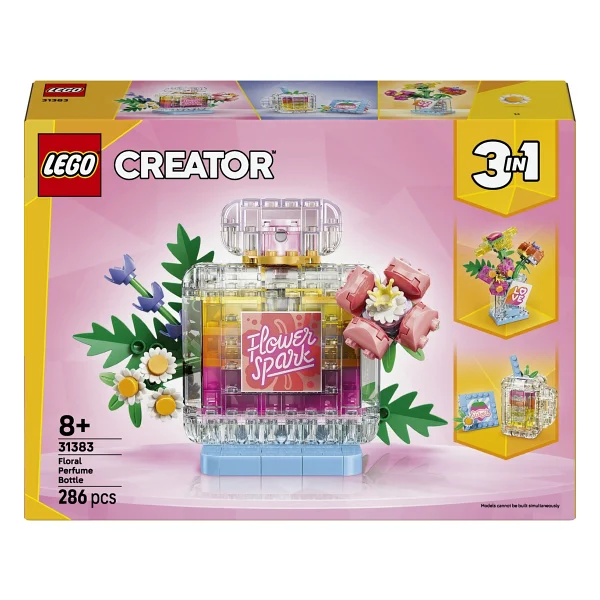 Lego 31383 Creator 3'ü 1 Arada Çiçekli Dekoratif Parfüm Şişesi - Görsel 3