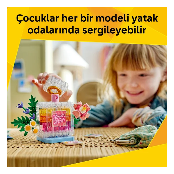Lego 31383 Creator 3'ü 1 Arada Çiçekli Dekoratif Parfüm Şişesi - Görsel 6