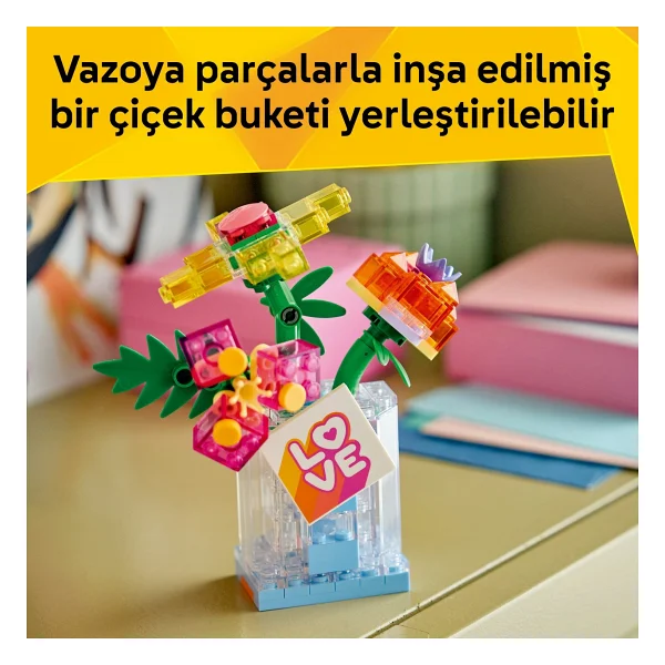 Lego 31383 Creator 3'ü 1 Arada Çiçekli Dekoratif Parfüm Şişesi - Görsel 8