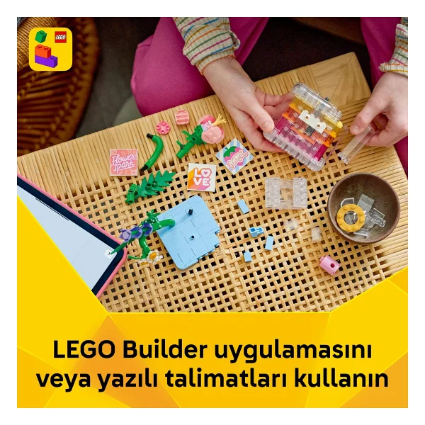 Lego 31383 Creator 3'ü 1 Arada Çiçekli Dekoratif Parfüm Şişesi - Görsel 9