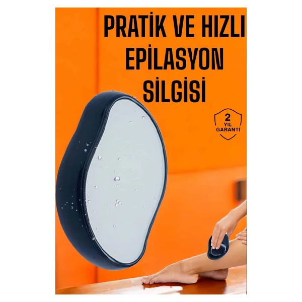 Crystal Eraser Epilasyon Aleti Tüy Silgisi Tüy Alıcı Kristal Epilatör Ağda ( Lisinya ) - Görsel 6