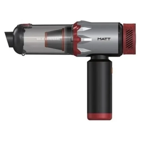 Auhma Matt Mcv22 9000mah Güçlü Bataryalı Araç Süpürgesi 22.000pa Kablosuz Şarjlı El Tipi 220w Vakum & Üfleme Kırmızı - Renk - Gri - Kırmızı - Siyah - Görsel 8