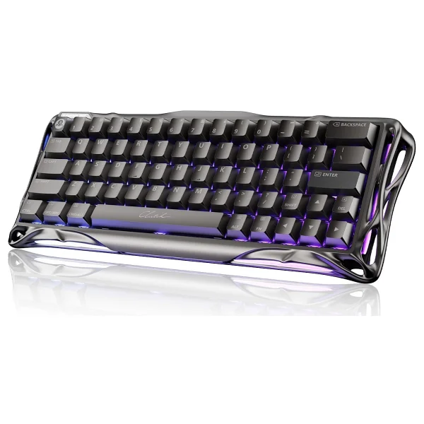 Gravastar Mercury V60 Pro Gunmetal Deluxe Edition RGB %60 Tkl Ufo Magnetic Switch Kablolu Mekanik Oyuncu Klavyesi - Görsel 9