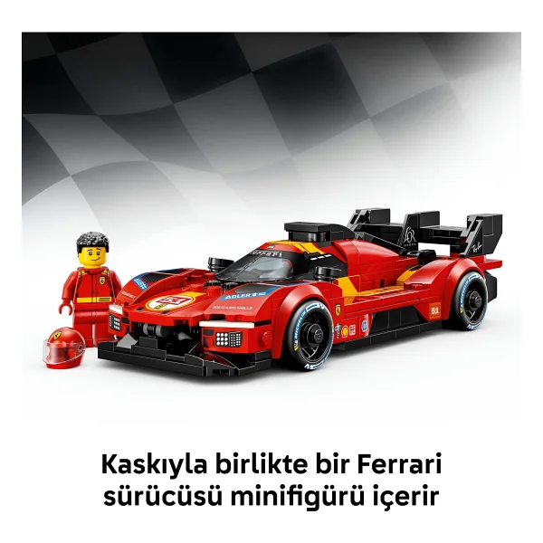 Lego 77261 Speed Champions Ferrari 499p - Görsel 8