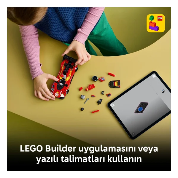 Lego 77261 Speed Champions Ferrari 499p - Görsel 9