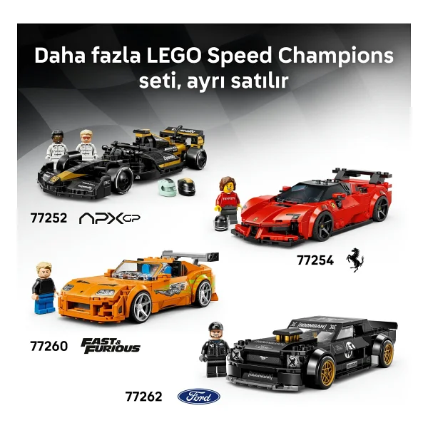 Lego 77261 Speed Champions Ferrari 499p - Görsel 10