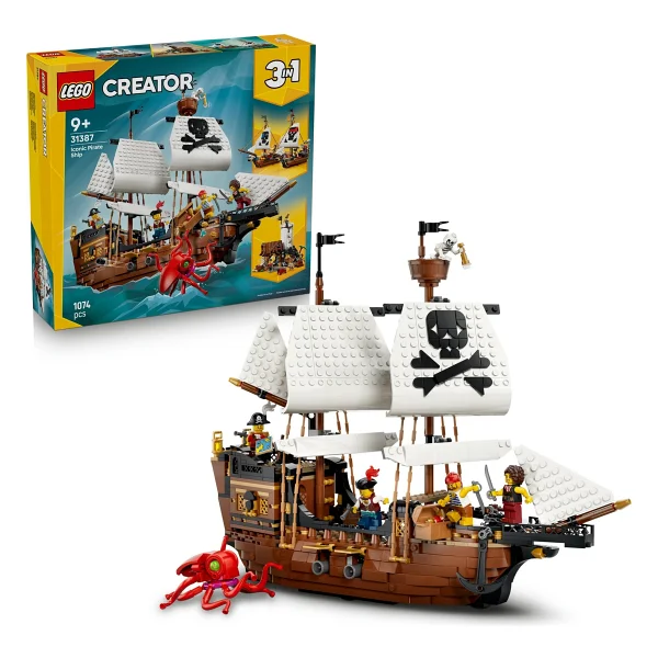 Lego 31387 Creator 3'ü 1 Arada İkonik Korsan Gemisi - Görsel 2