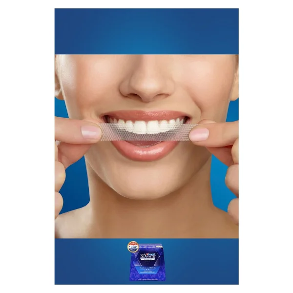 Crest 3d White Professional Effects Diş Beyazlatma Bantları - 8 Bant - 4 Paket - Görsel 5