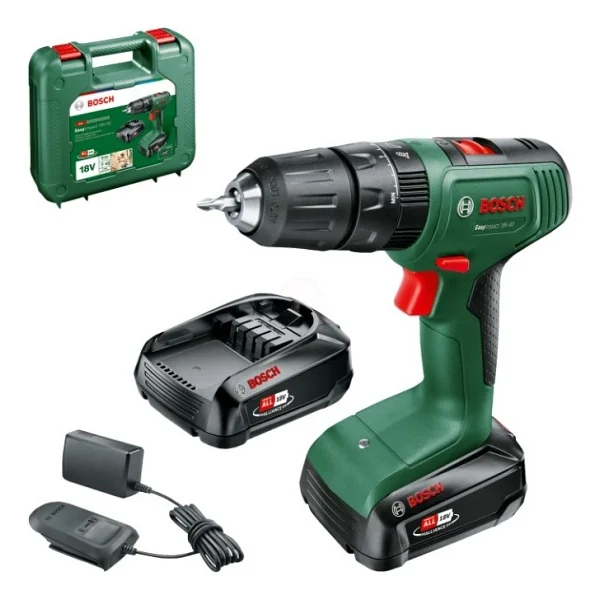 Bosch Easyımpact 18v-40 Çift Akülü 2 Ah Darbeli Vidalama Makinesi - Görsel 8