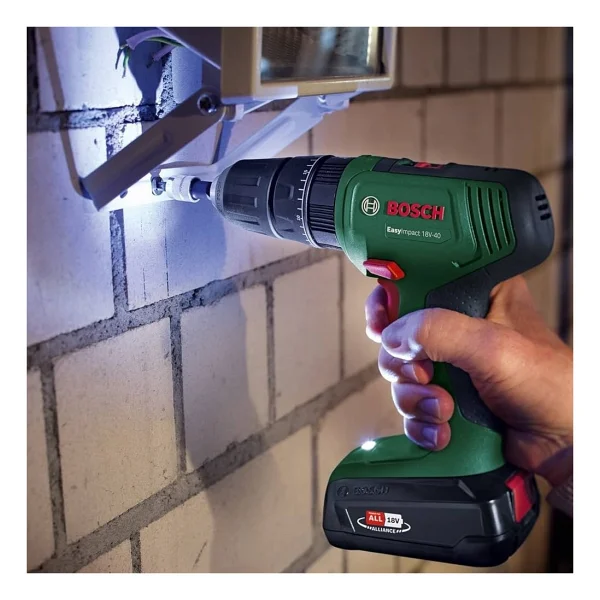 Bosch Easyımpact 18v-40 Çift Akülü 2 Ah Darbeli Vidalama Makinesi - Görsel 9