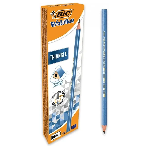 Bic Evolution 964845 Üçgen 12'li Kurşun Kalem - Görsel 7